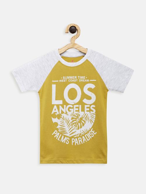 round neck printed t-shirt - 17551854 - Standard Image - 1