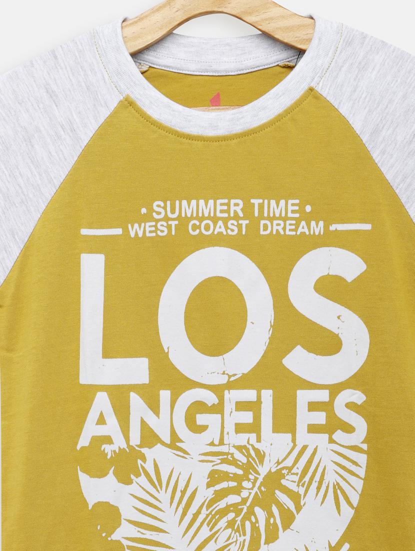 round neck printed t-shirt - 17551854 - Zoom Image - 3