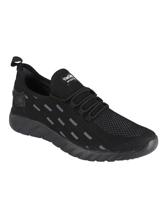 black lace up sneaker - 17551882 - Zoom Image - 1