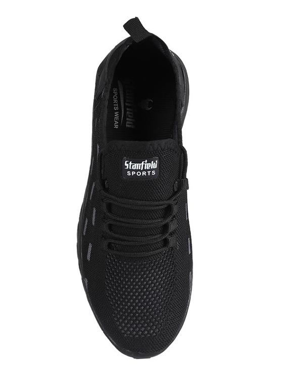 black lace up sneaker - 17551882 - Zoom Image - 4