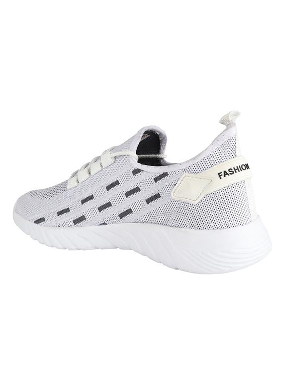 white lace up sneaker - 17551883 - Zoom Image - 3