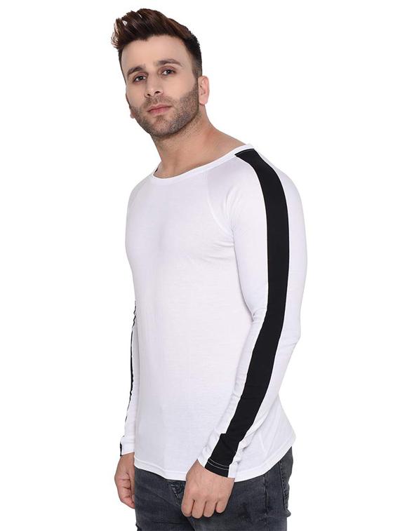 white cut & sew t-shirt - 17551885 - Zoom Image - 2