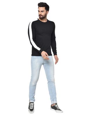 black cut & sew t-shirt - 17551887 - Standard Image - 5