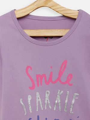 purple cotton regular top - 17552256 - Standard Image - 3