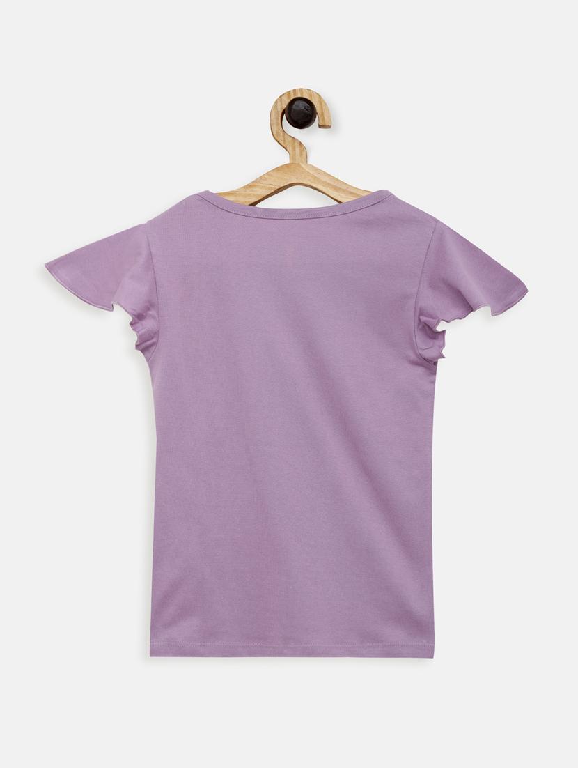 purple cotton regular top - 17552256 - Zoom Image - 2
