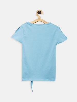 blue cotton regular top - 17552258 - Standard Image - 2