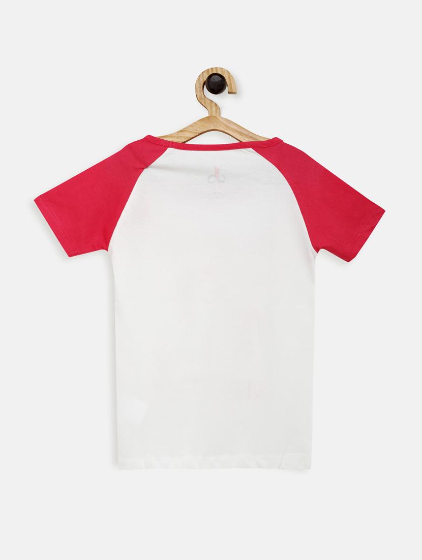 round neck printed tee - 17552266 - Zoom Image - 2