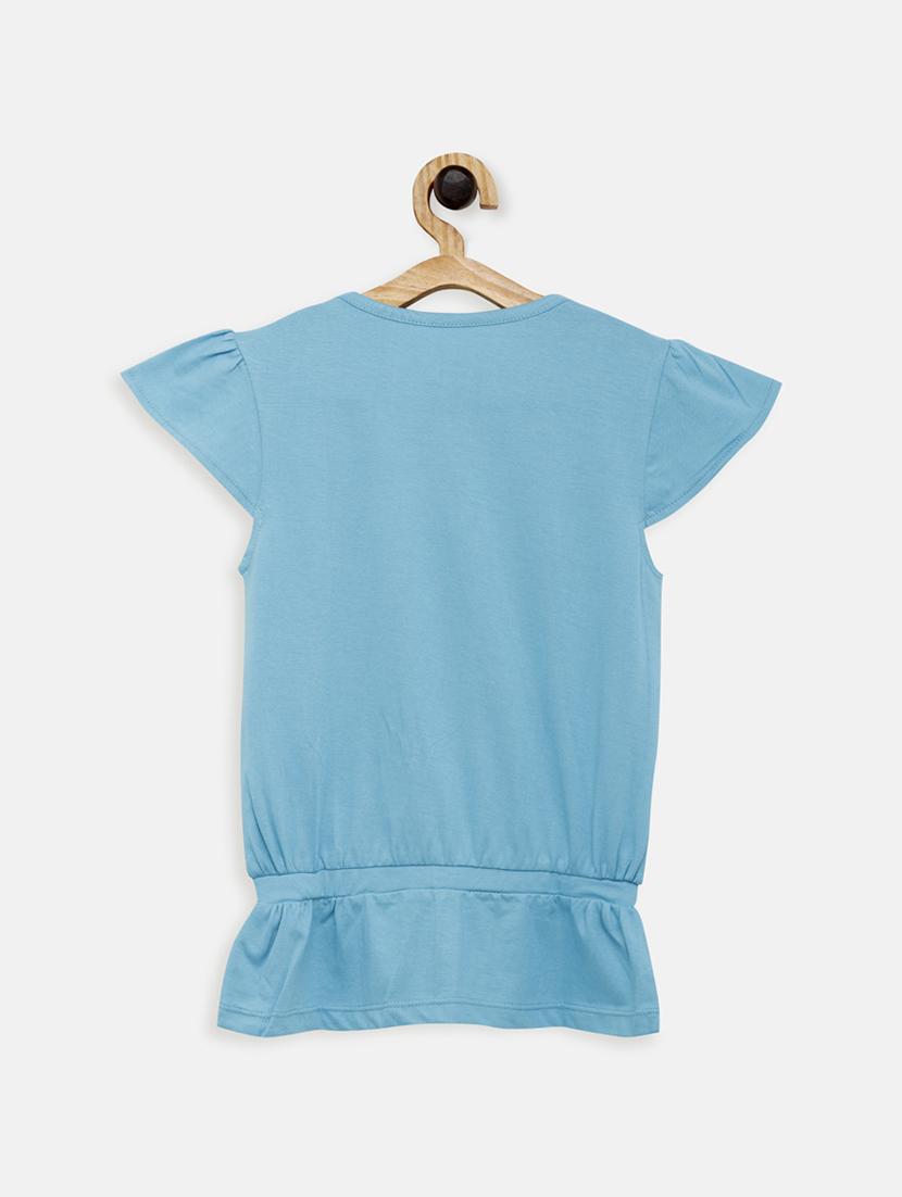 round neck printed top - 17552267 - Zoom Image - 2