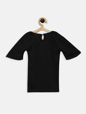 round neck printed top - 17552269 - Standard Image - 2