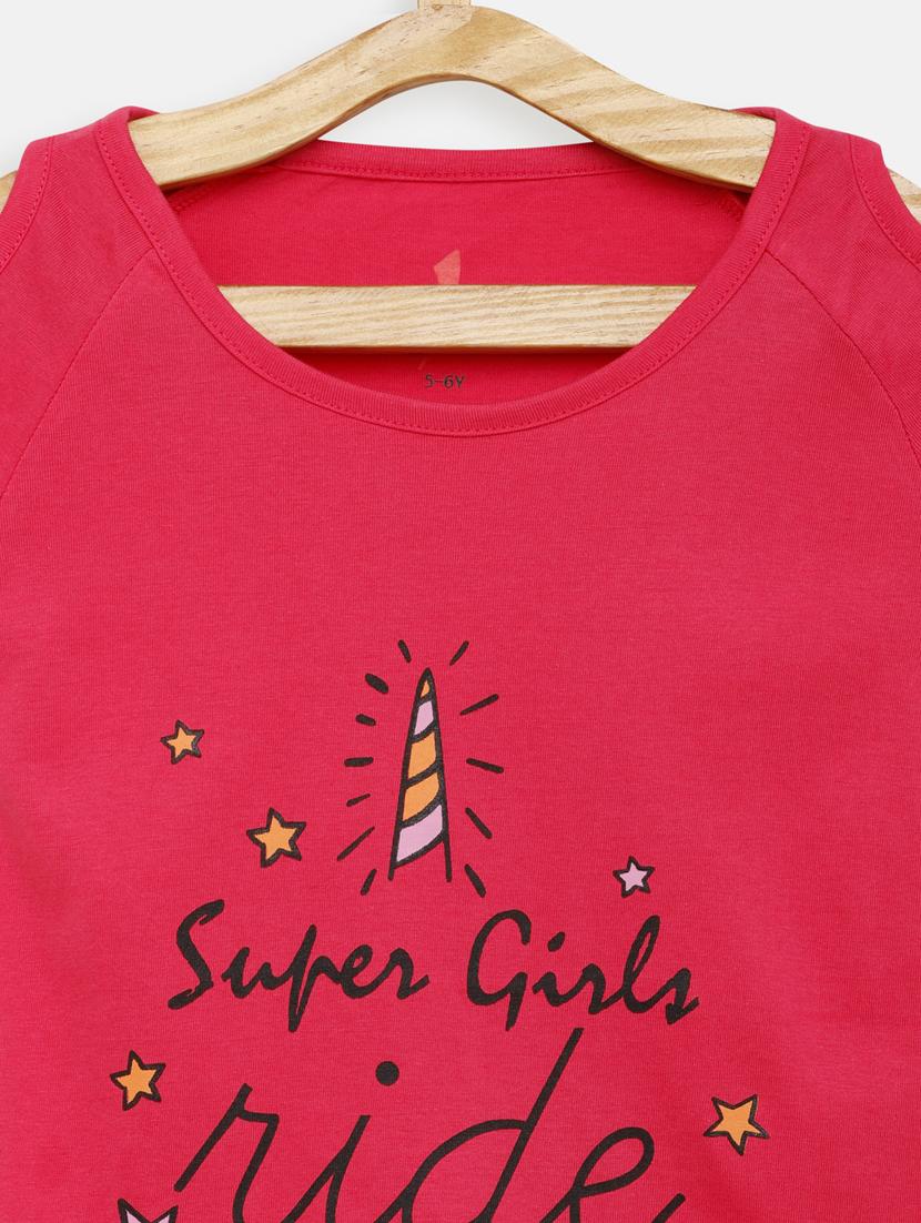 round neck printed top - 17552270 - Zoom Image - 3