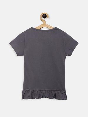 grey cotton regular top - 17552272 - Standard Image - 2