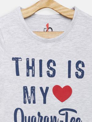 grey cotton regular top - 17552274 - Standard Image - 3