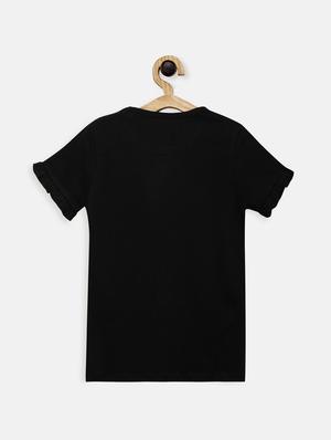 black cotton regular top - 17552277 - Standard Image - 2