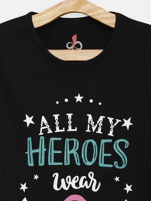 black cotton regular top - 17552277 - Standard Image - 3