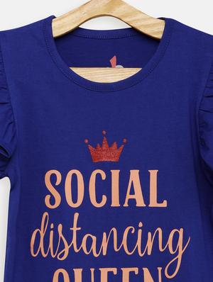 blue cotton regular top - 17552285 - Standard Image - 3