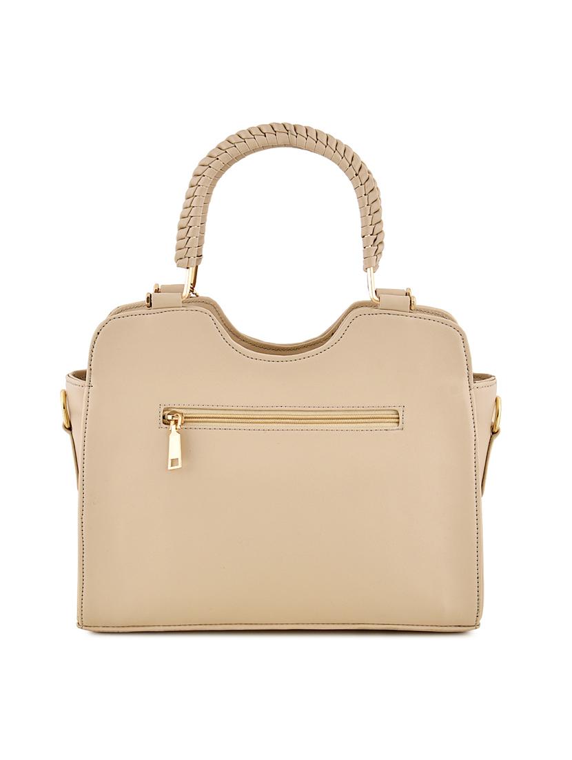 white leatherette (pu) regular handbag - 17552292 - Zoom Image - 2