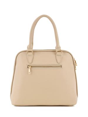 white leatherette (pu) regular handbag - 17552311 - Standard Image - 2