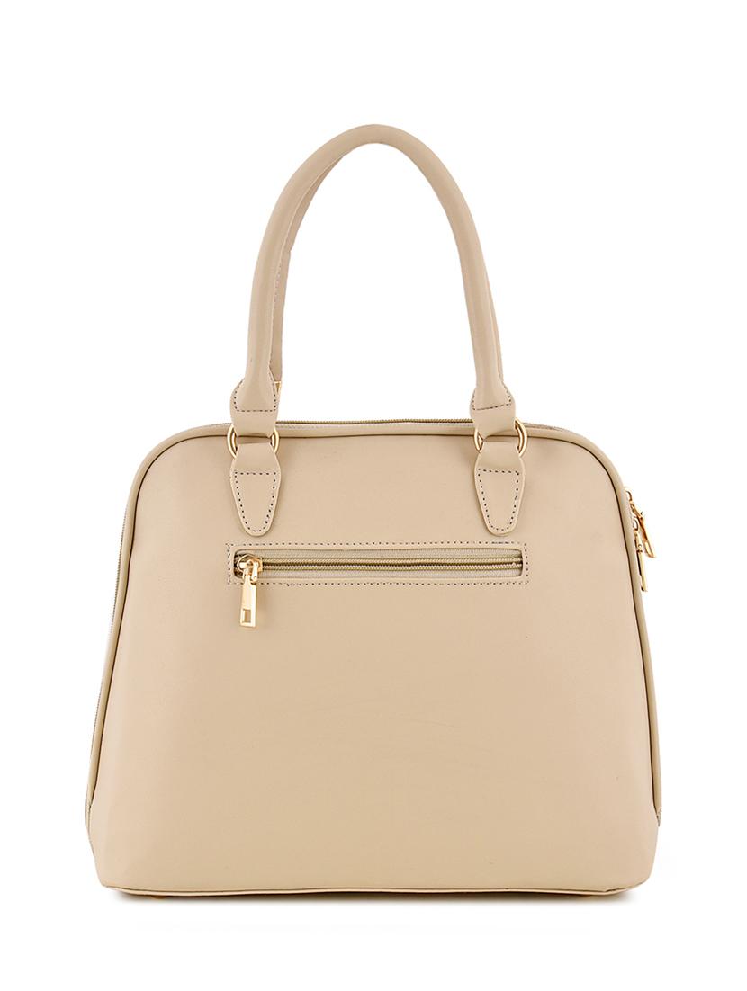 white leatherette (pu) regular handbag - 17552311 - Zoom Image - 2