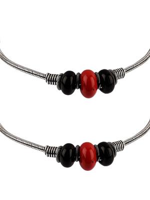 multi colored metal payal - 17552341 - Standard Image - 2