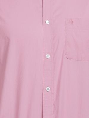 pink solid casual shirt - 17552451 - Standard Image - 4
