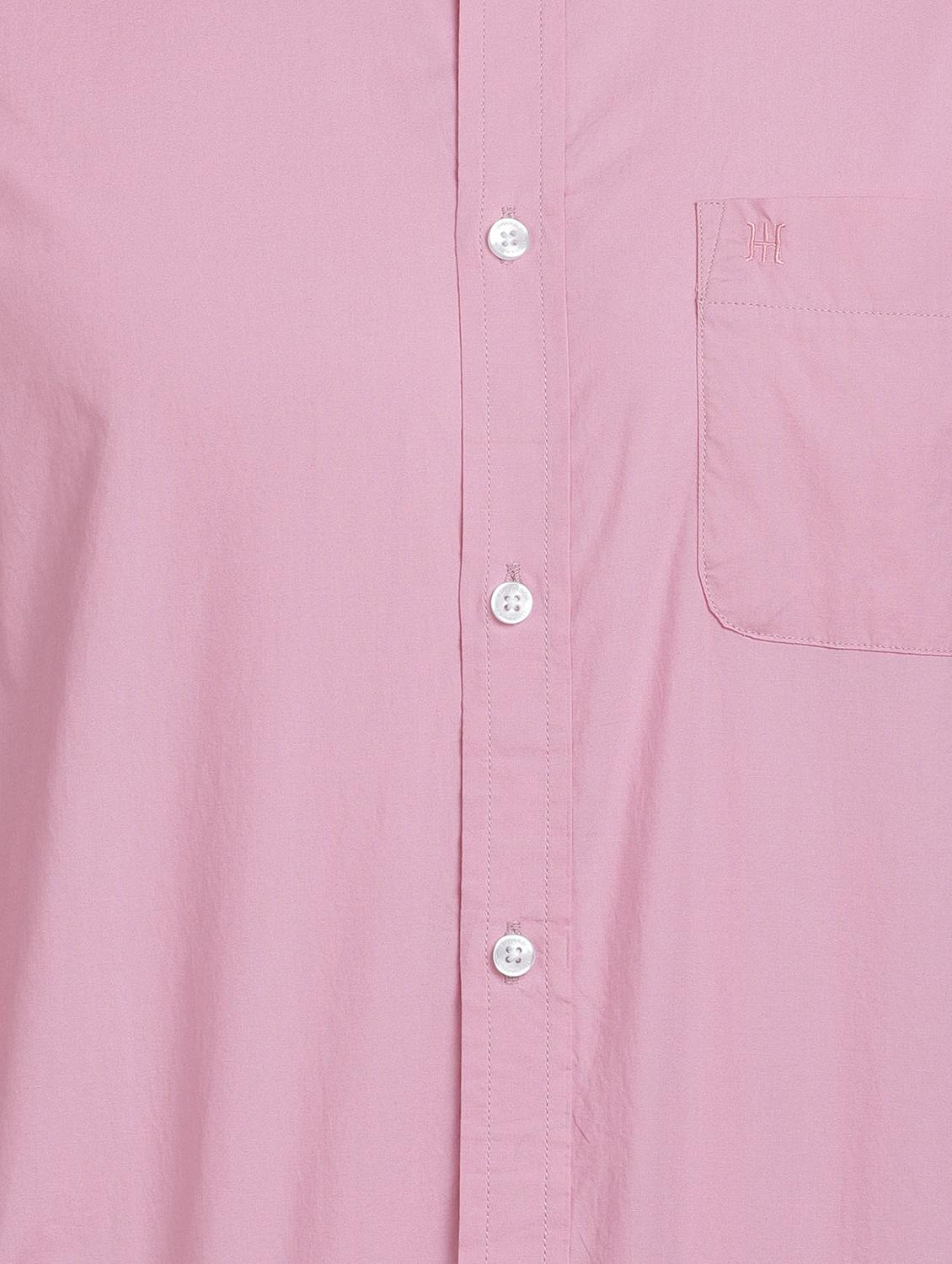 pink solid casual shirt - 17552451 - Zoom Image - 4
