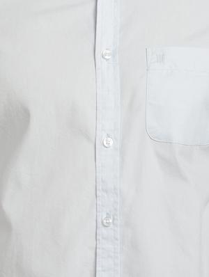 light blue solid casual shirt - 17552466 - Standard Image - 5