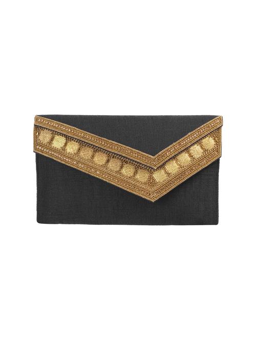 black leatherette (pu) regular clutch - 17553468 - Very Small Image - 1