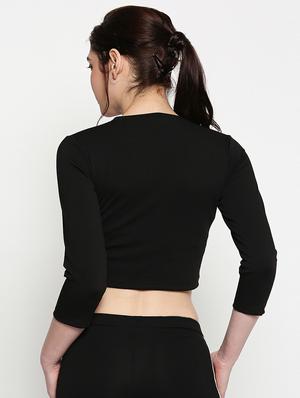 round neck crop top - 17553704 - Standard Image - 3