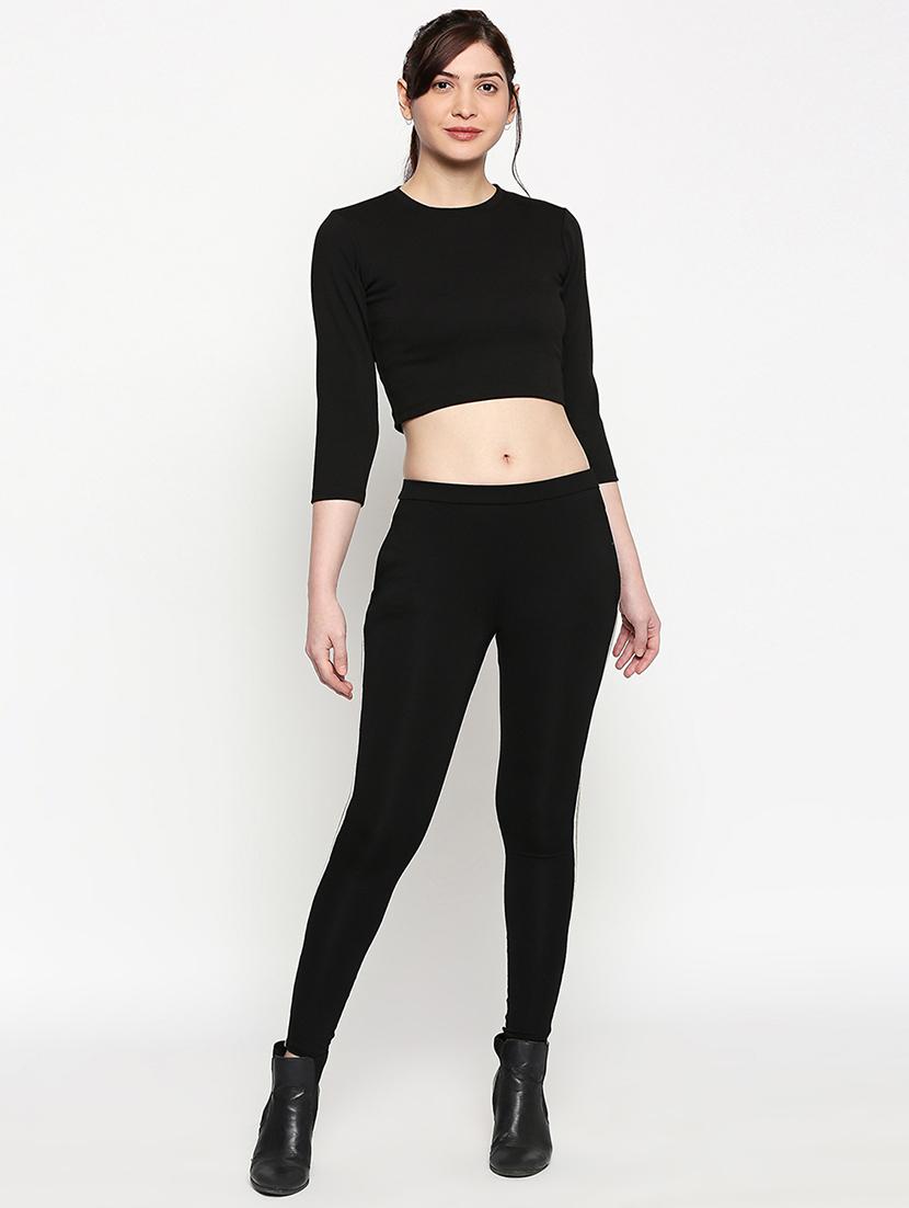 round neck crop top - 17553704 - Zoom Image - 4
