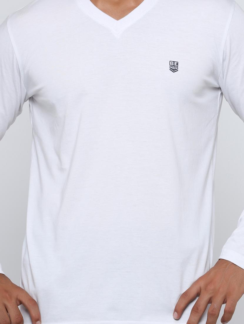 white solid t-shirt - 17553722 - Zoom Image - 4
