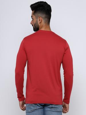 red solid t-shirt - 17553727 - Standard Image - 3