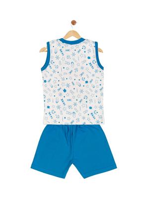 blue cotton twin sets - 17553760 - Standard Image - 4