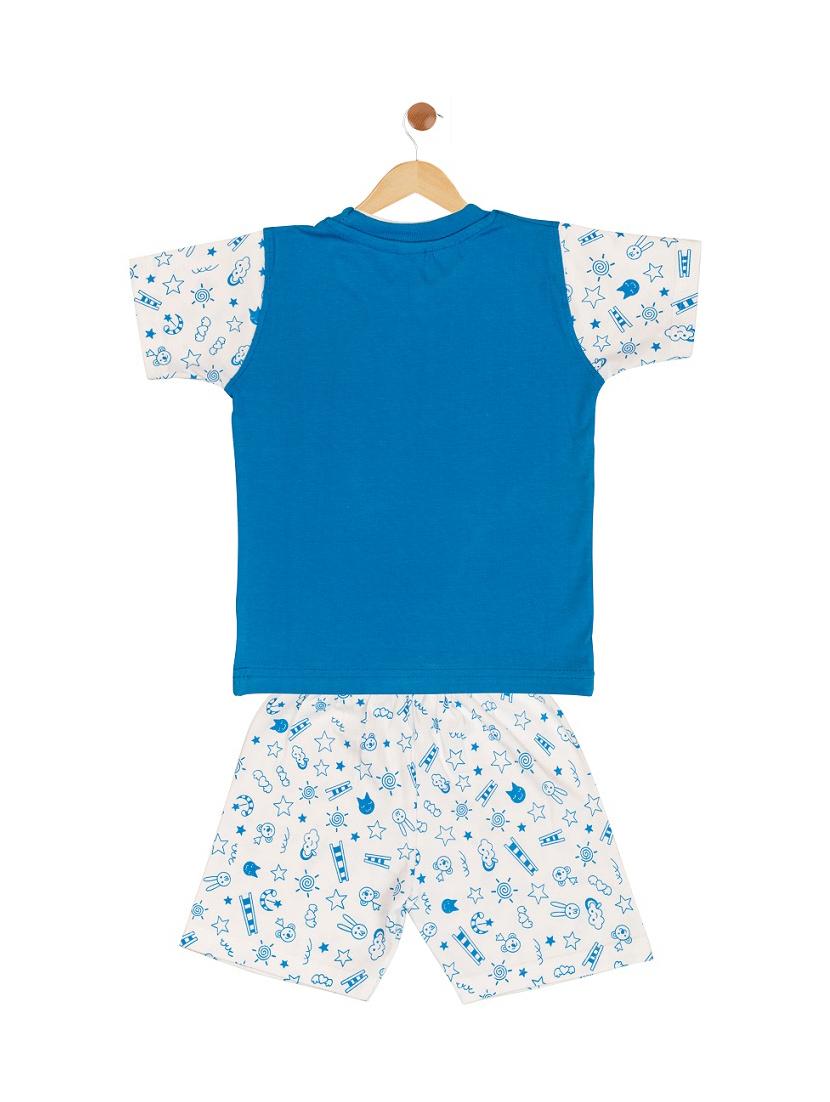 blue cotton twin sets - 17553760 - Zoom Image - 2