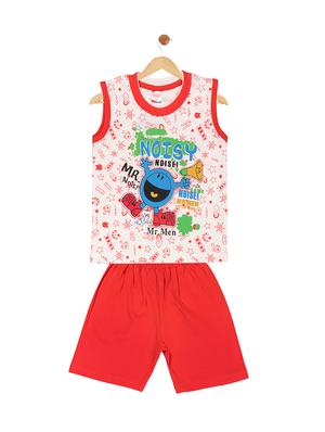 red cotton twin sets - 17553761 - Standard Image - 3