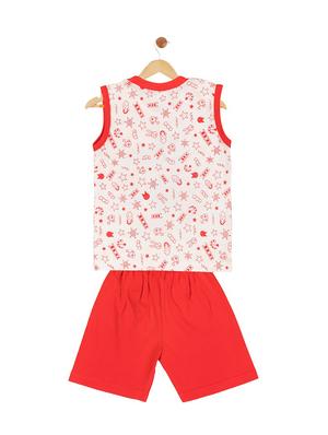 red cotton twin sets - 17553761 - Standard Image - 4