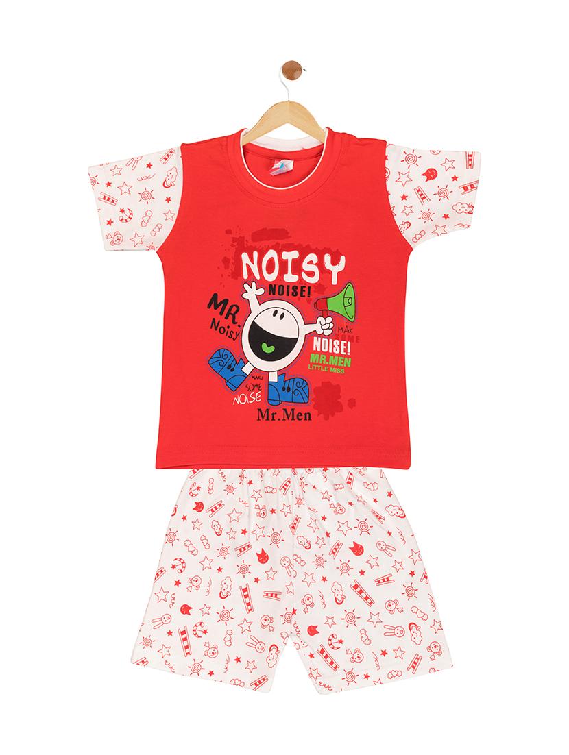 red cotton twin sets - 17553761 - Zoom Image - 1