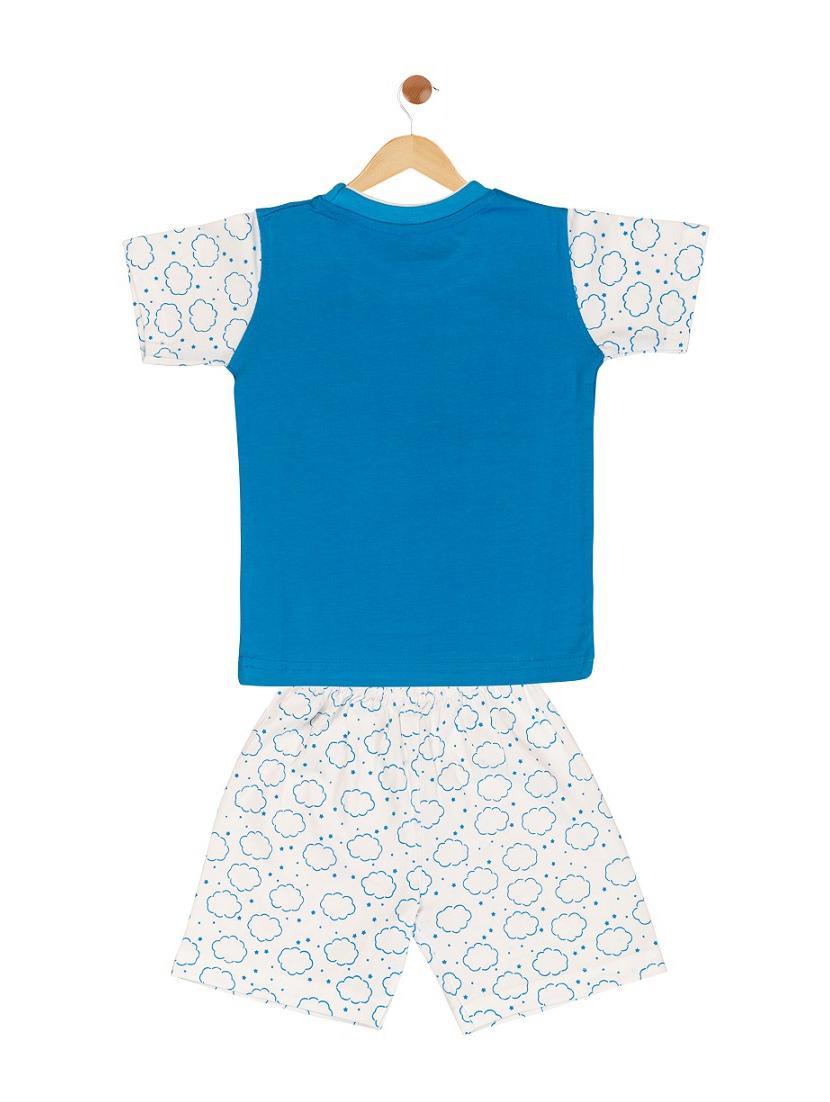 blue cotton twin sets - 17553763 - Zoom Image - 2