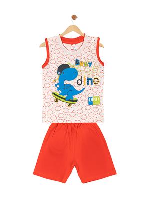 red cotton twin sets - 17553764 - Standard Image - 3