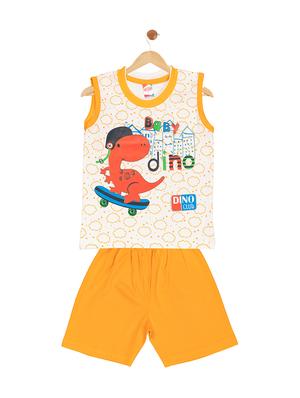 yellow cotton twin sets - 17553765 - Standard Image - 3
