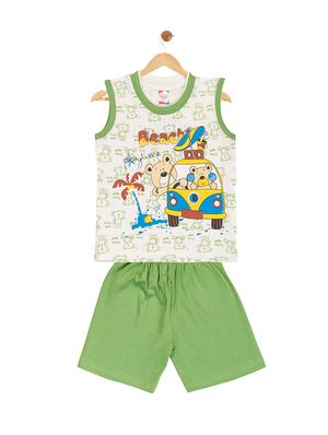 green cotton twin sets - 17553766 - Standard Image - 3