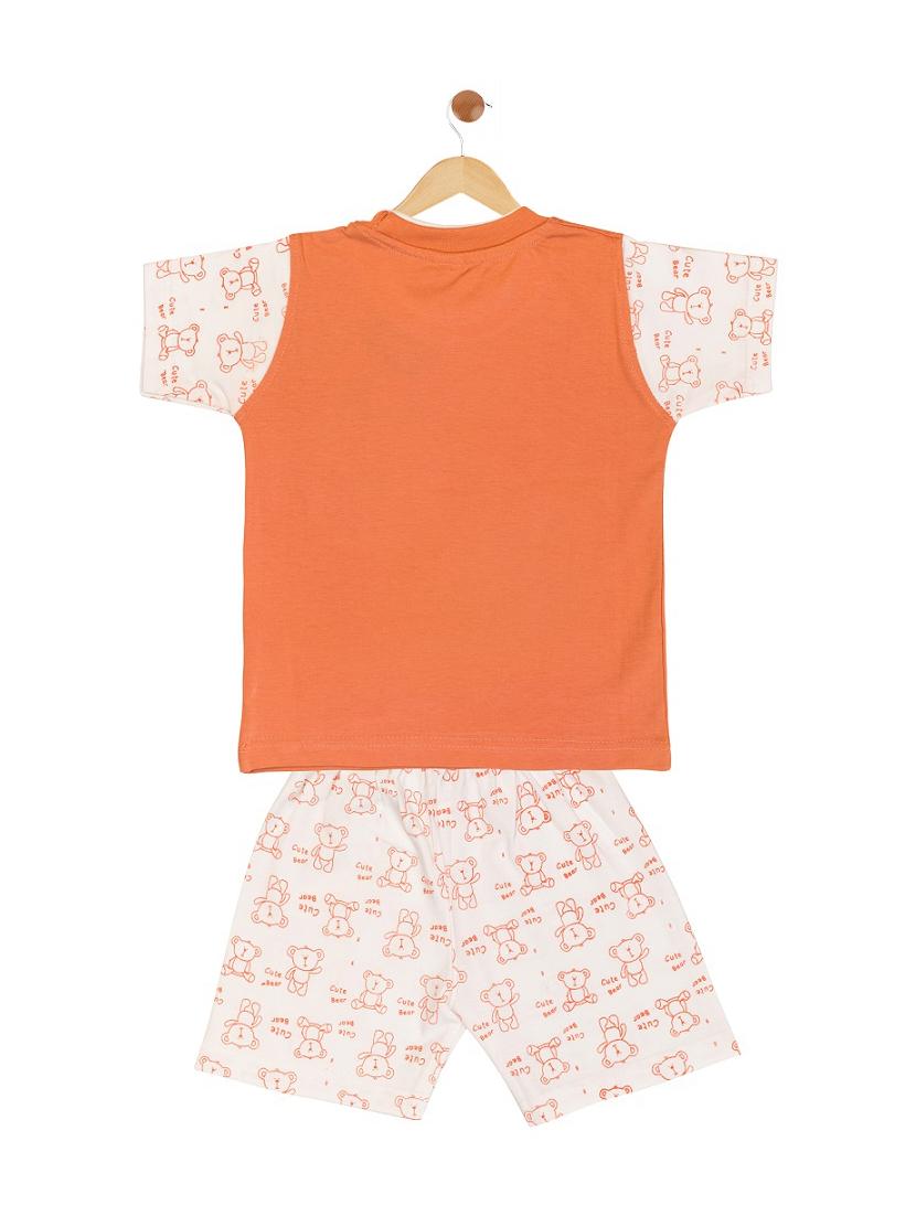 orange cotton twin sets - 17553767 - Zoom Image - 2