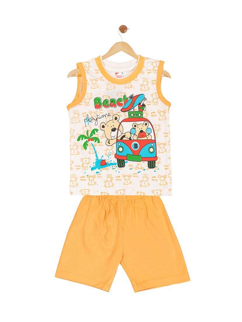 yellow cotton twin sets - 17553768 - Zoom Image - 3