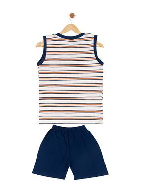 blue cotton twin sets - 17553775 - Standard Image - 3