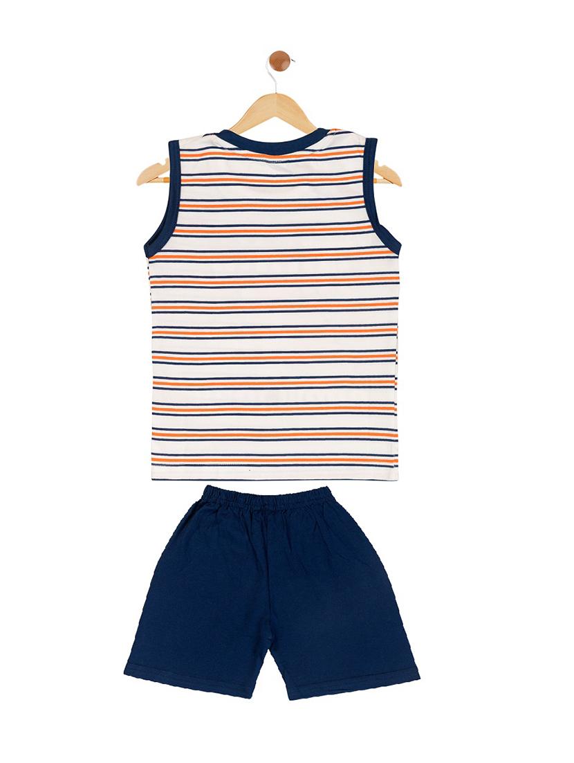 blue cotton twin sets - 17553775 - Zoom Image - 3