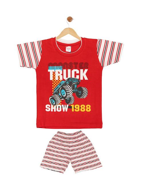red cotton twin sets - 17553777 - Standard Image - 1