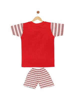 red cotton twin sets - 17553777 - Standard Image - 2