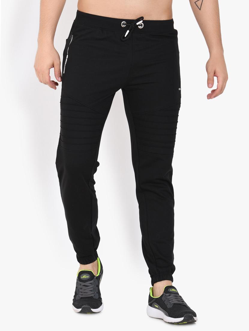 black solid jogger - 17553786 - Zoom Image - 1