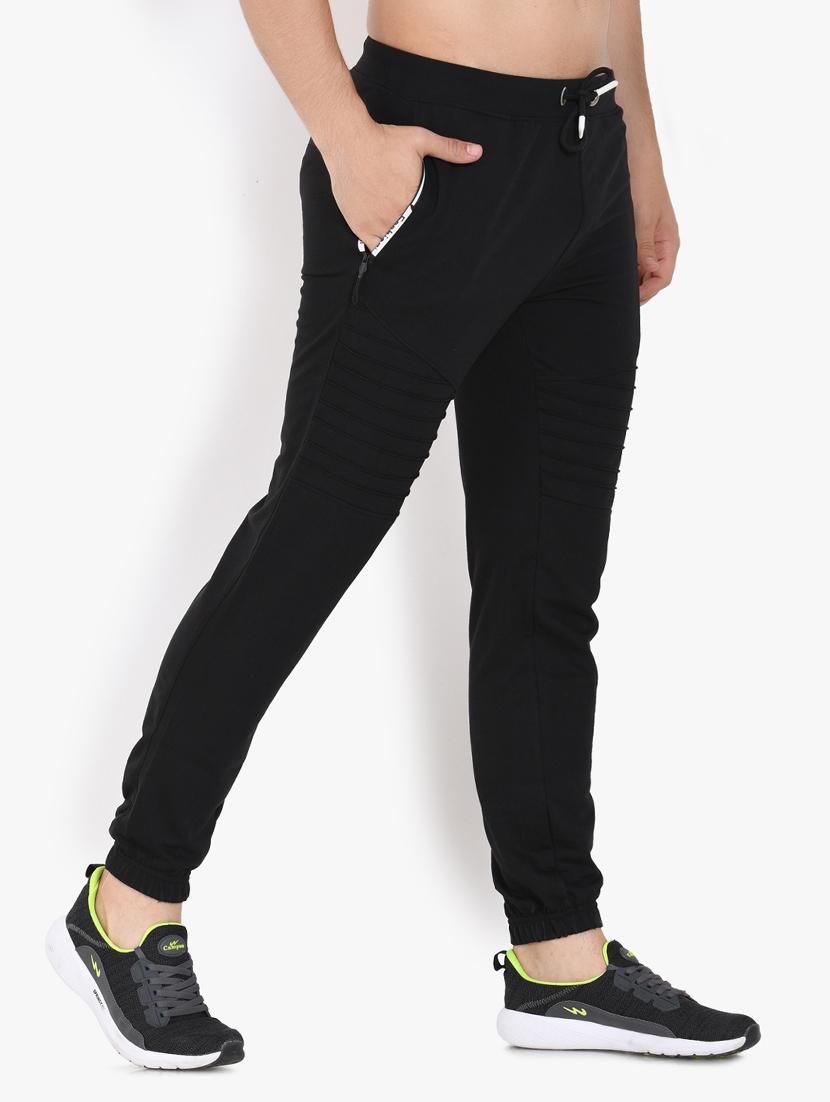 black solid jogger - 17553786 - Zoom Image - 2