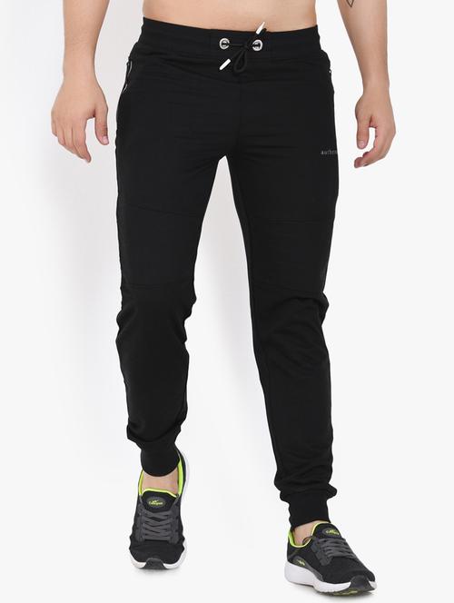 black solid jogger - 17553788 - Standard Image - 1