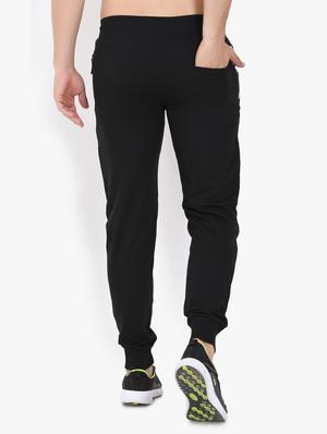 black solid jogger - 17553788 - Standard Image - 3